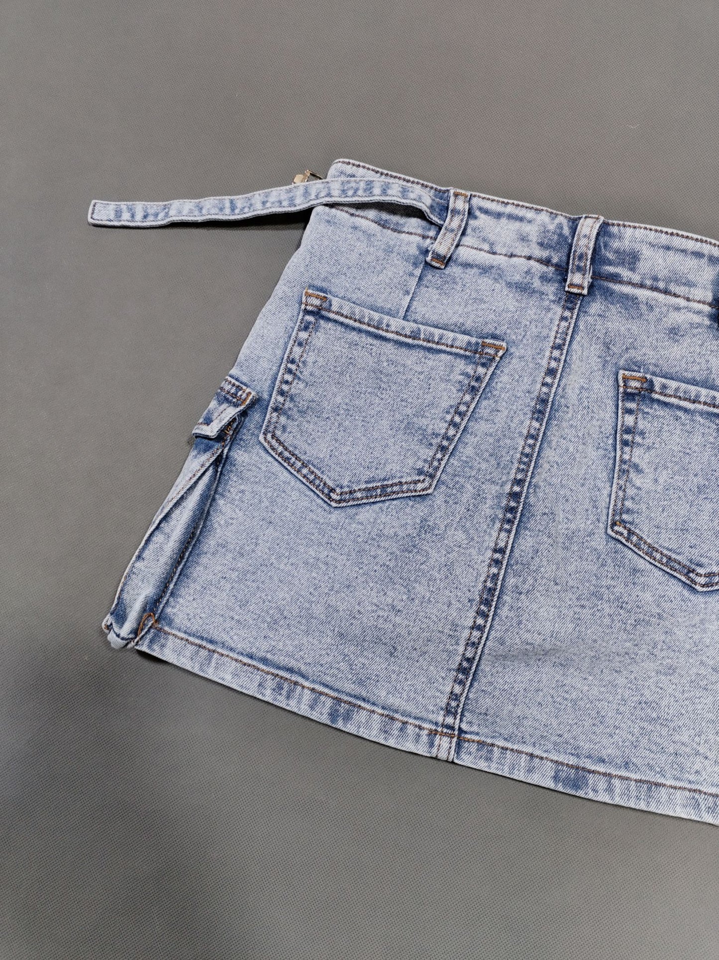 Falda Regulable Short Interior Jean Celeste