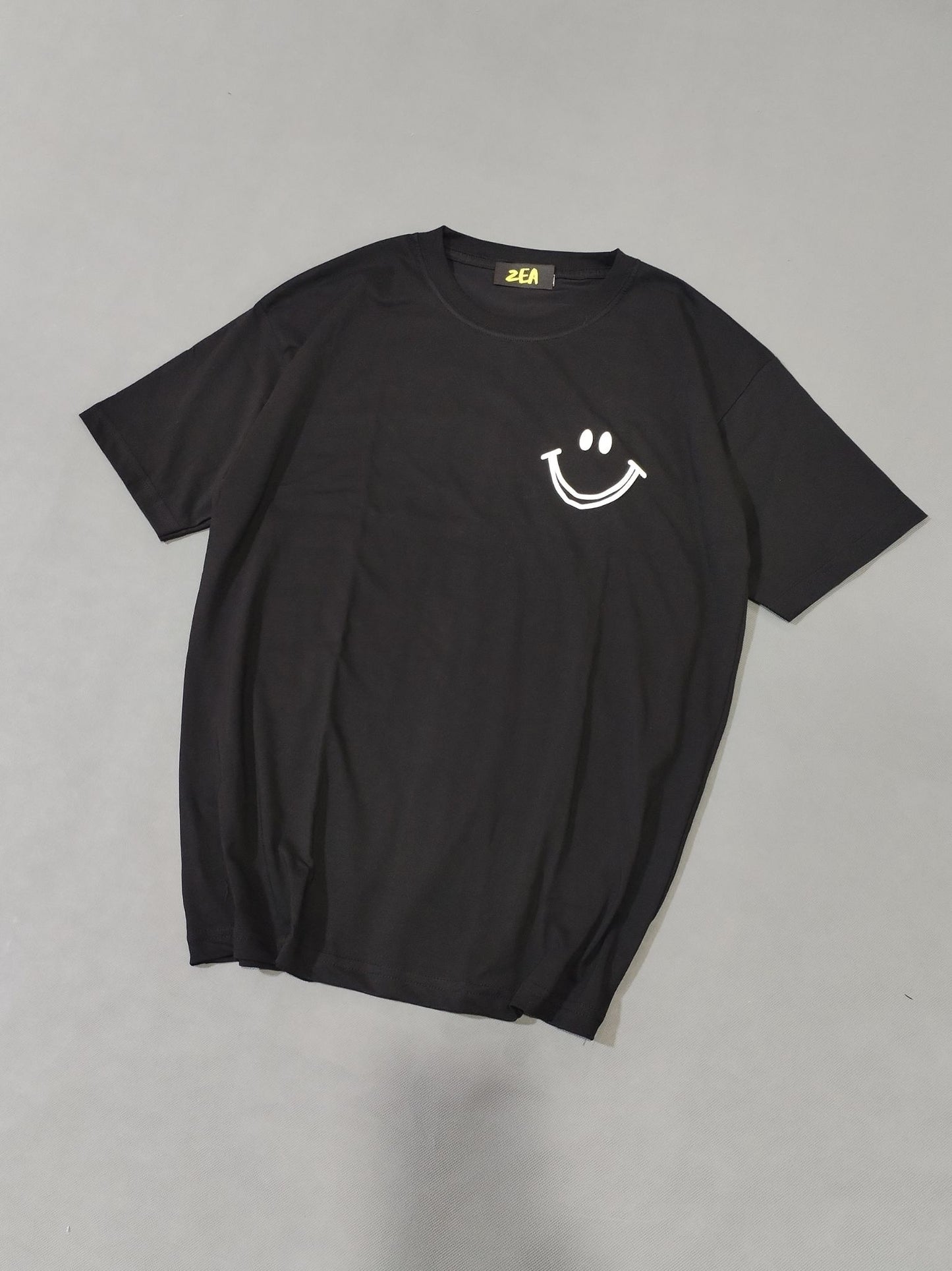 Polo Oversize Sonrisa Negro