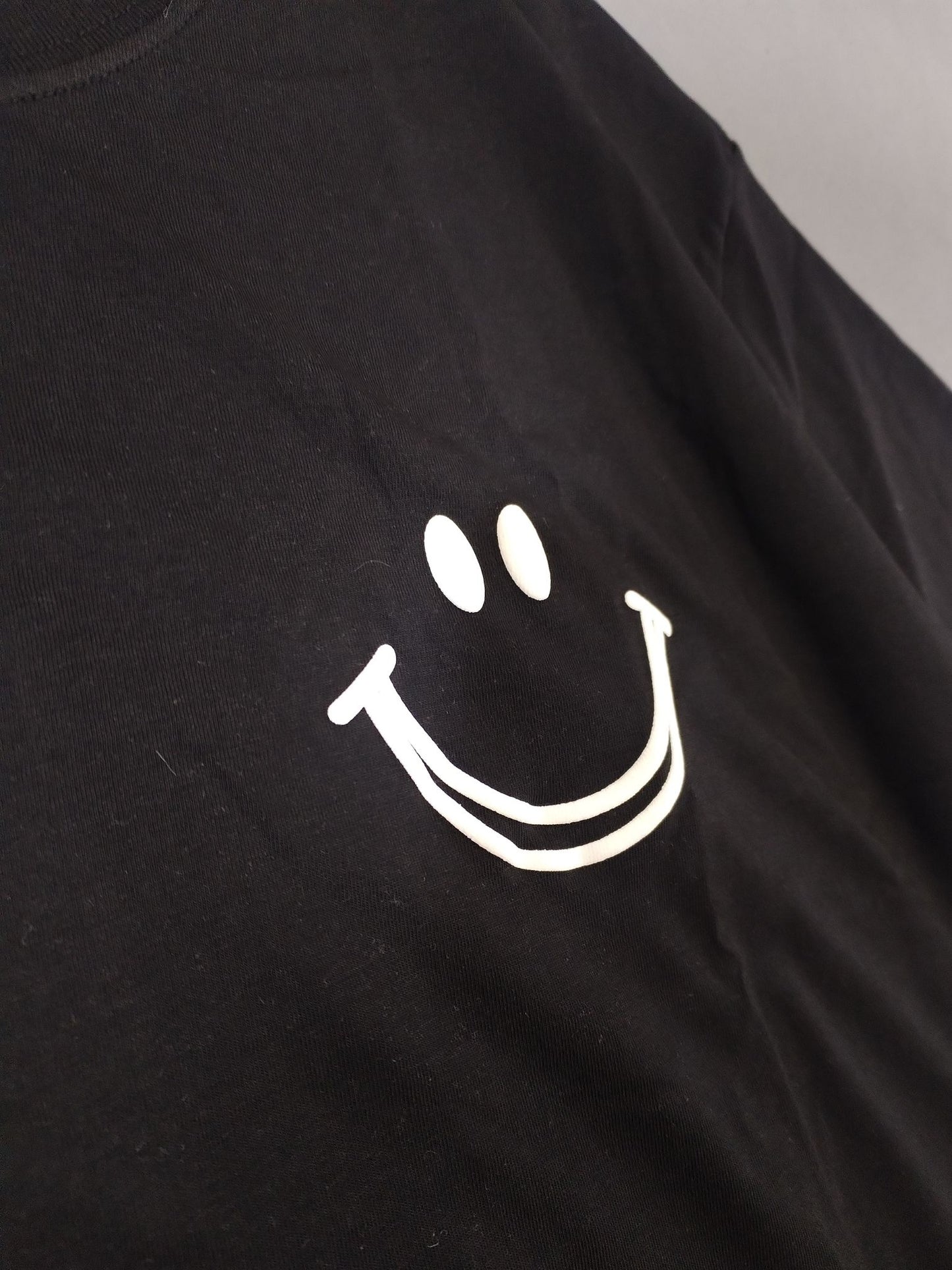 Polo Oversize Sonrisa Negro