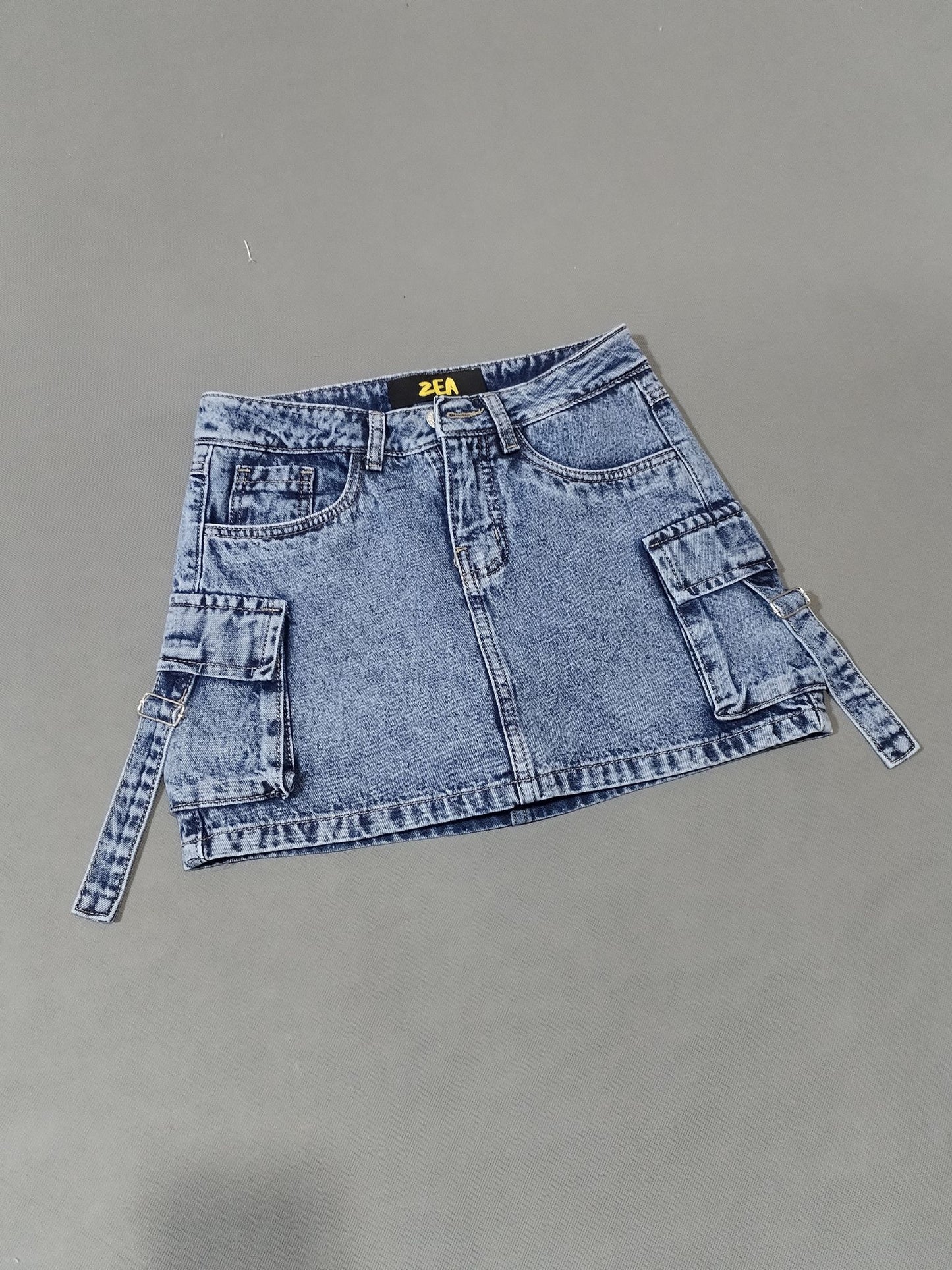 Falda Cargo con Short Interior Intermedio