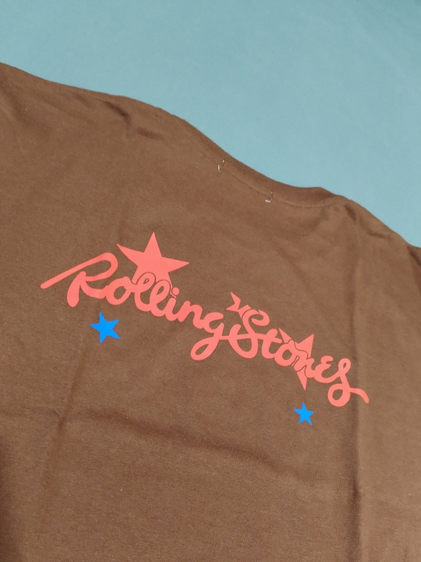 Polo Oversize Rolling Stones Marrón