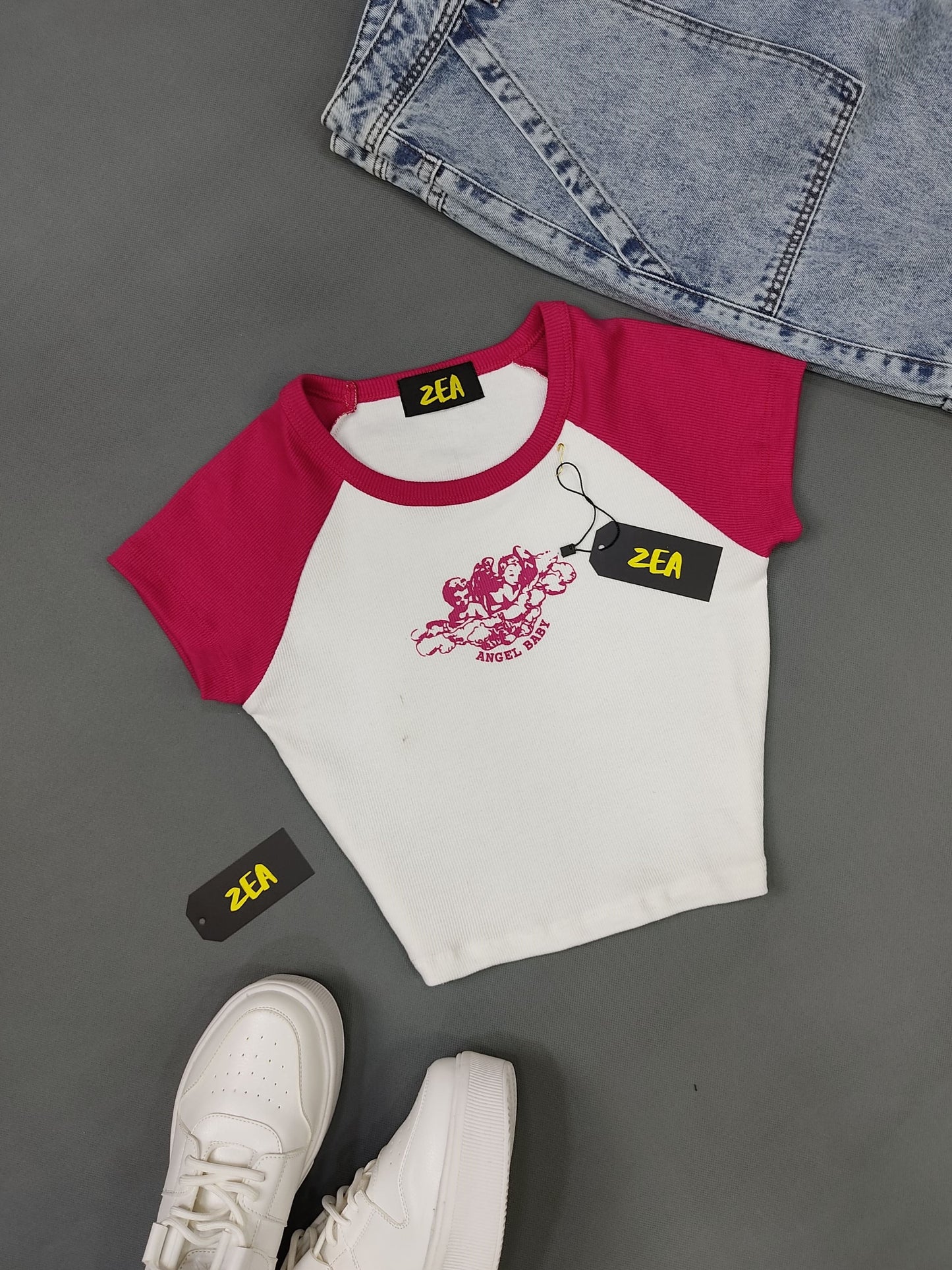 Polo Baby Angel Fucsia