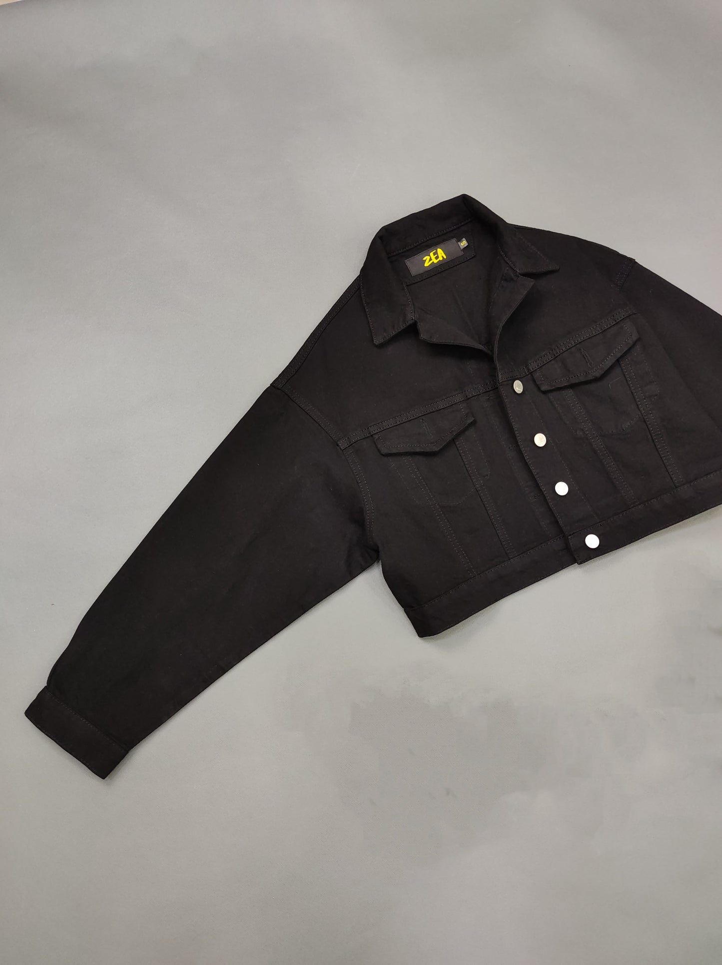 Jacket Denim Negro