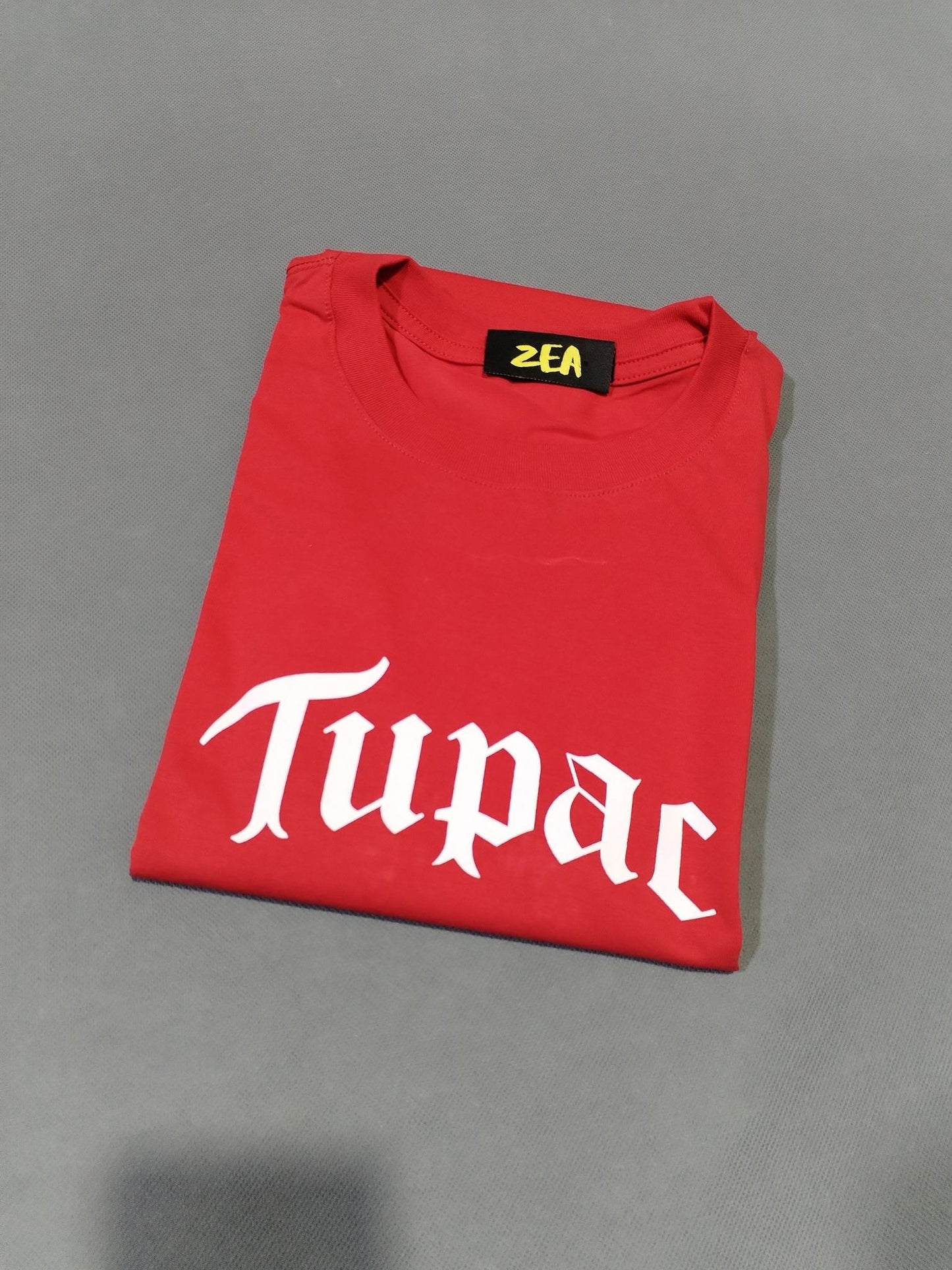 Polo Oversize Tupac Rojo