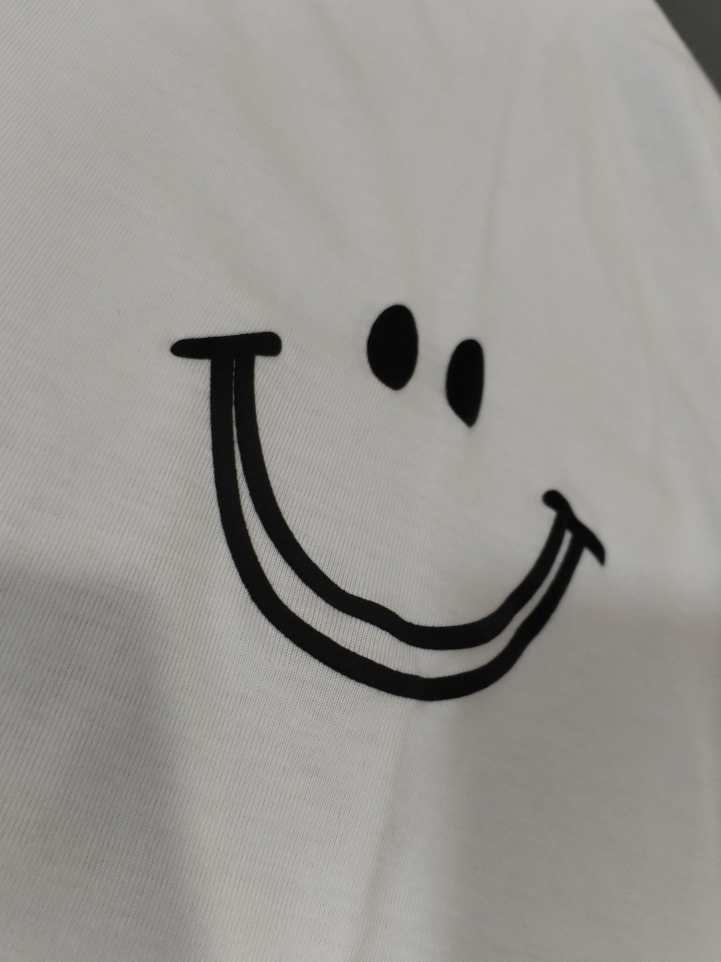 Polo Oversize Sonrisa Blanco