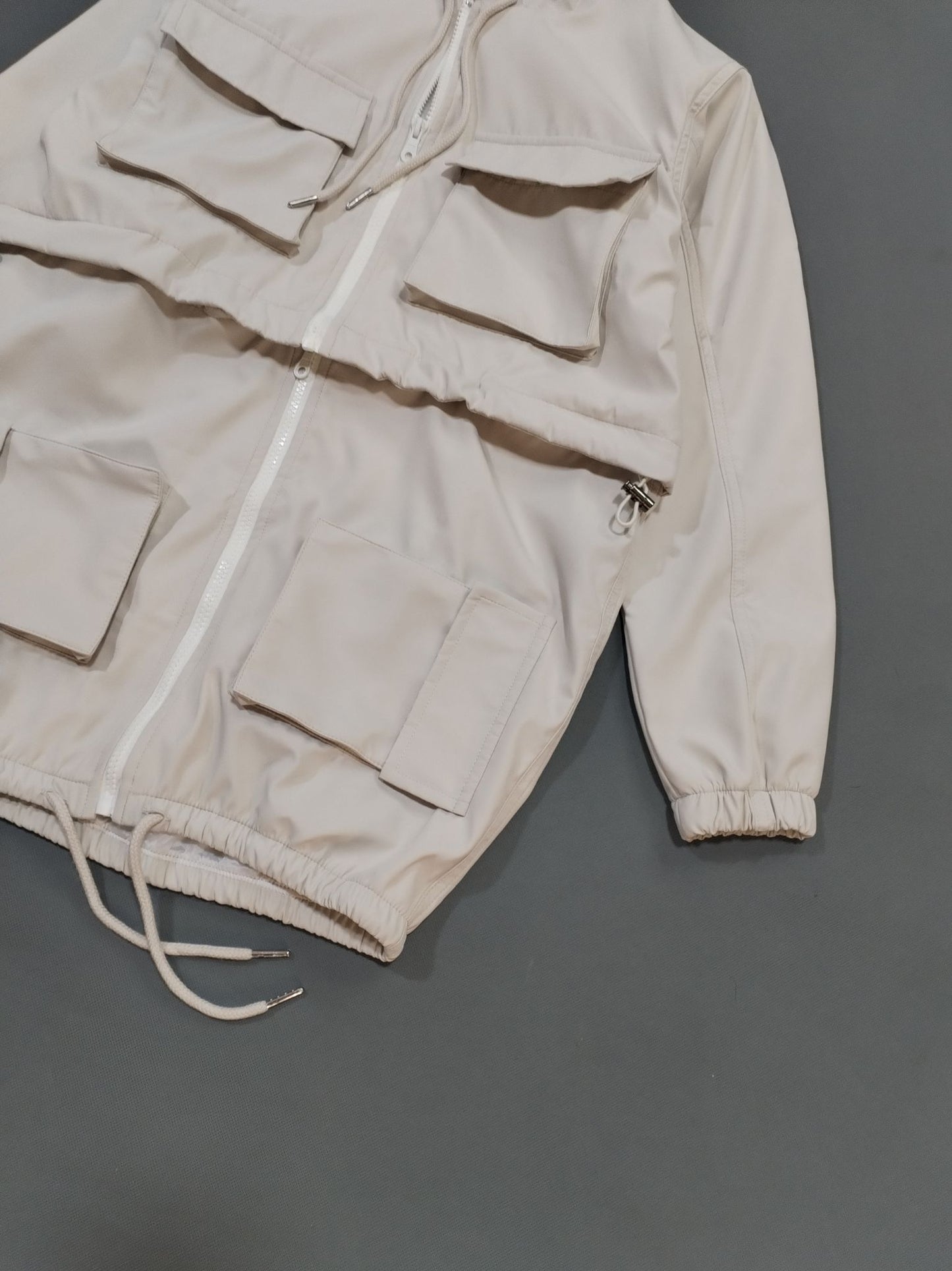 Parka Convertible Hueso