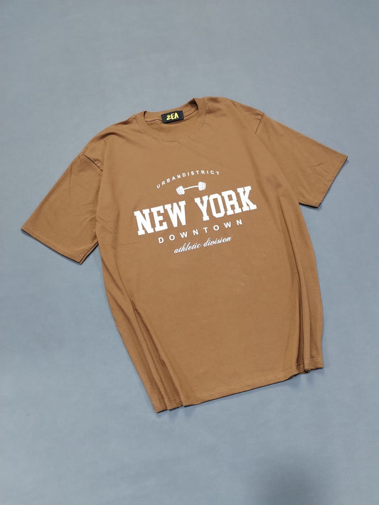 Polo Oversize New York Camello