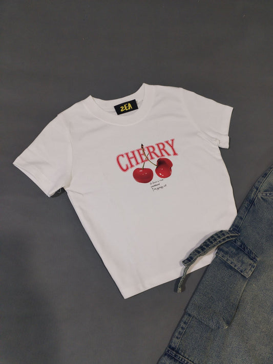 Polo  Baby Tee Cherry