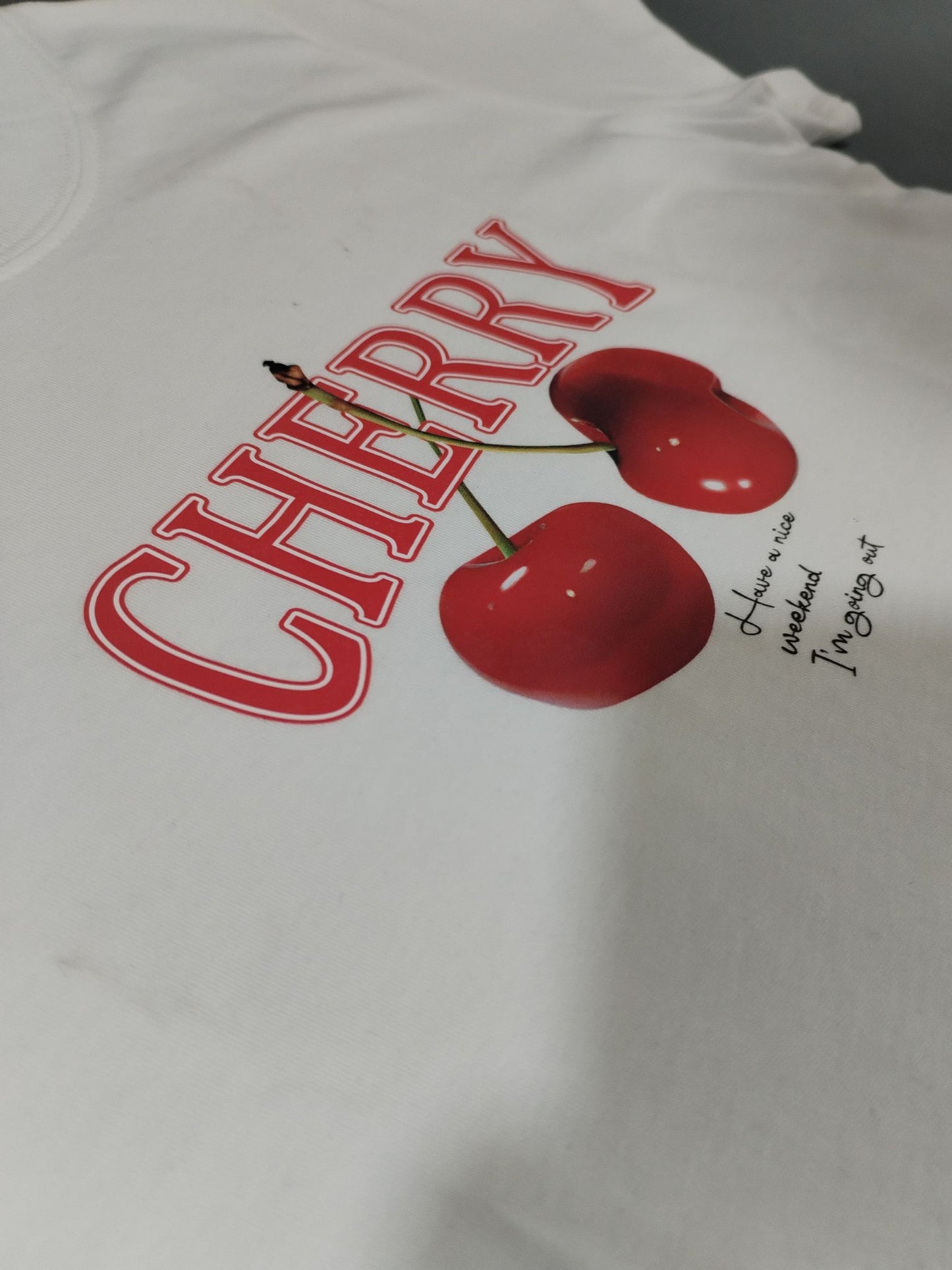 Polo  Baby Tee Cherry