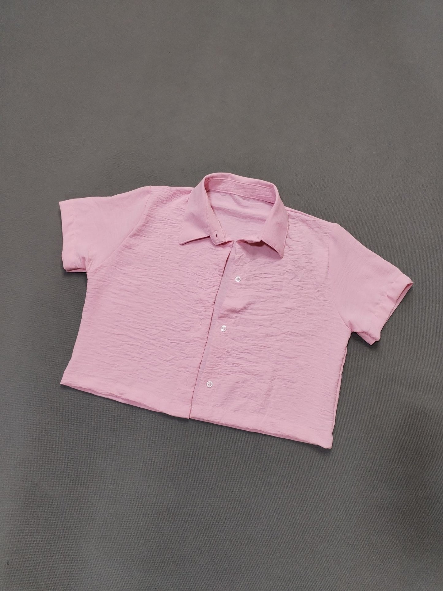 Camisa Corta Rosado