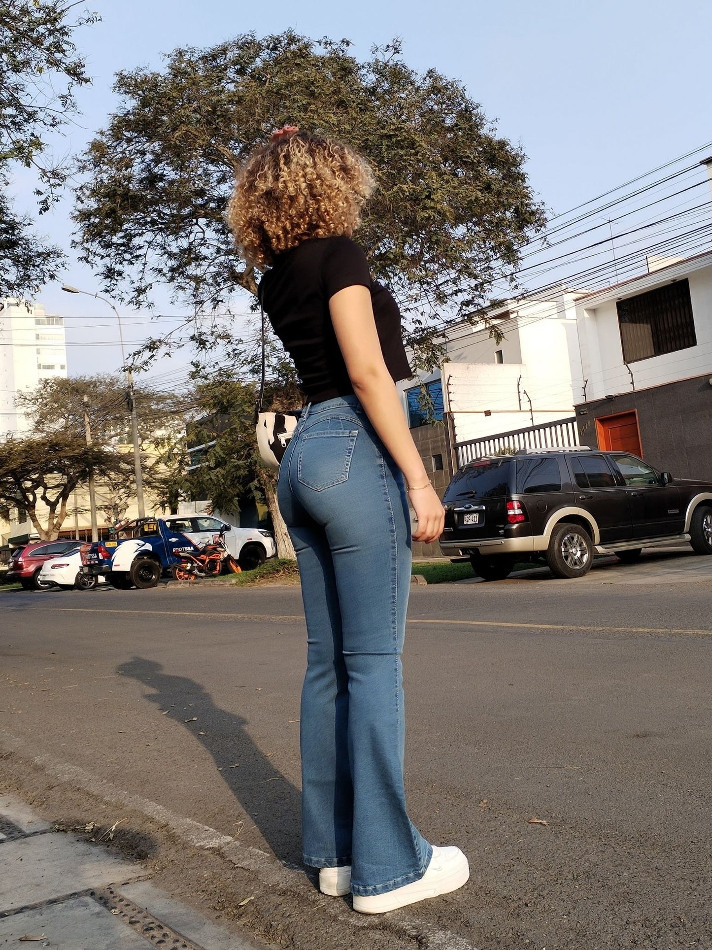 Flare Jean Maíz