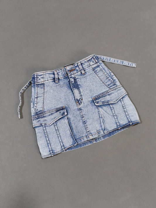 Falda Regulable Short Interior Jean Celeste